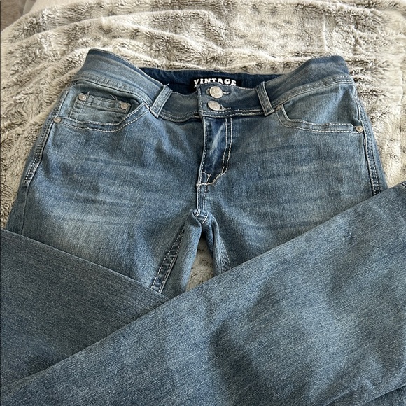 Vintage Denim - Vintage Denim Flare Jeans (Juniors)